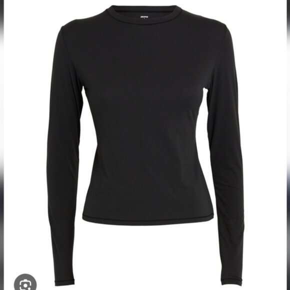 Nwot Skims Black Long Sleeve Womens Top - Picture 1 of 4